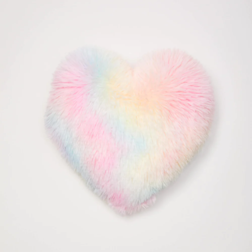 Tie-dye heart pillow from Dormify