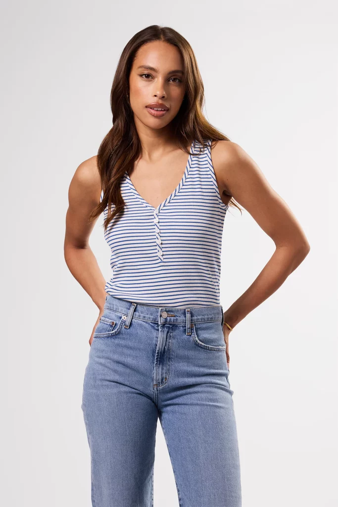 Deacon Organic Cotton Modal Rib Tank