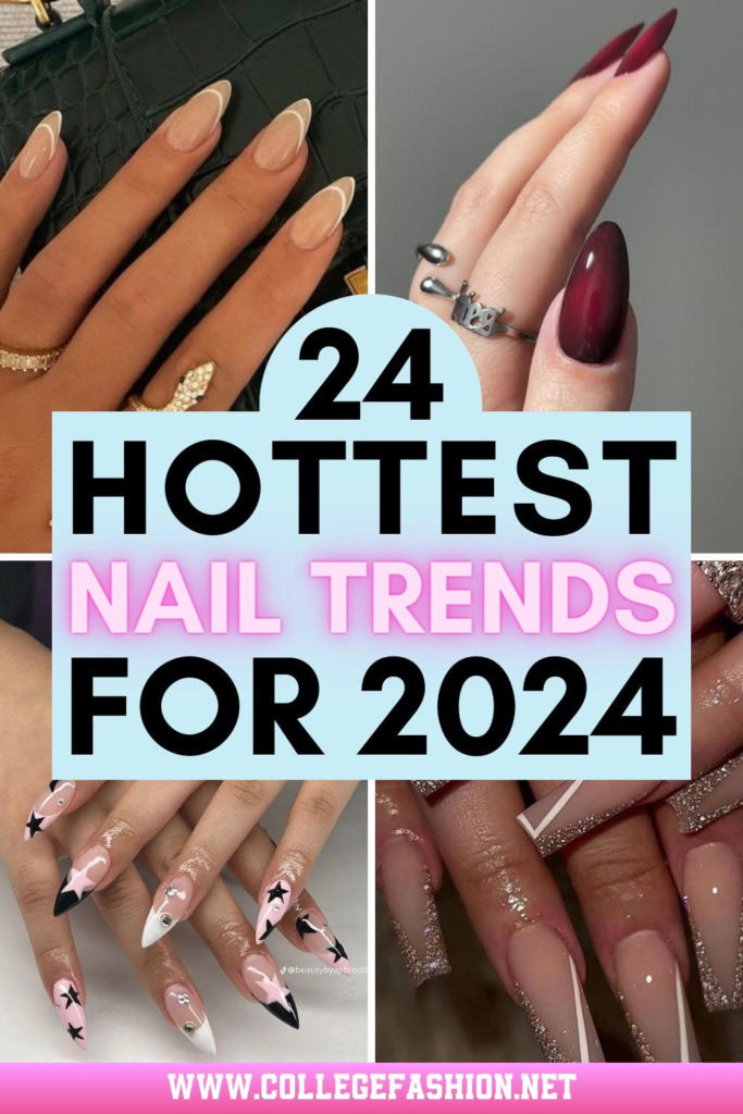 The hottest nail trends for 2024