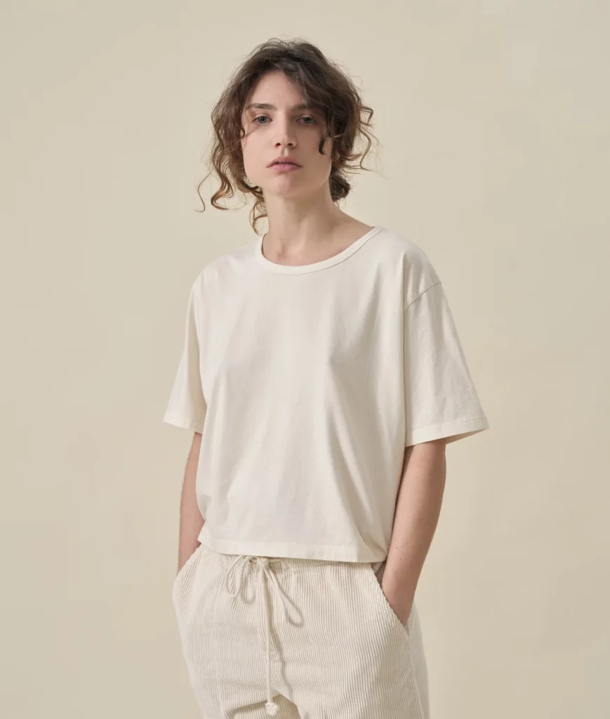 Clean Cropped T-shirt