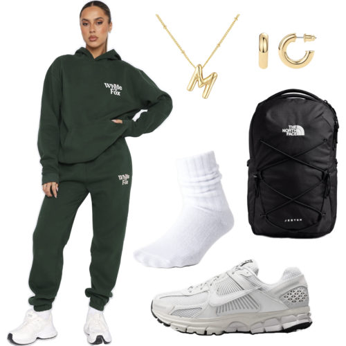 Cute College Outfit hoodie and sweatpants
