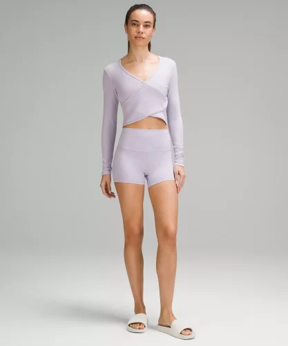 Wrap-front top from Lululemon