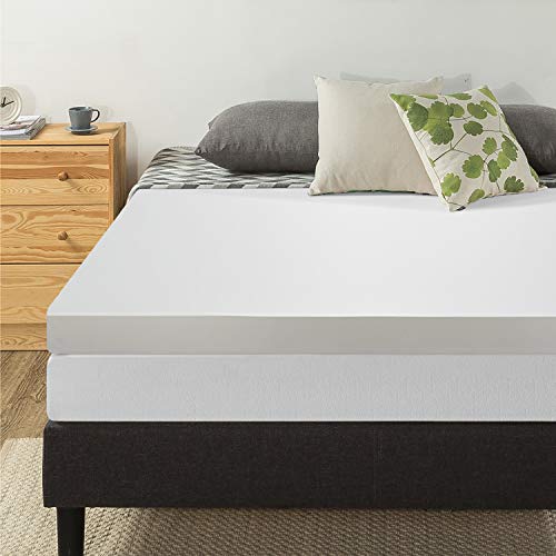 Memory foam mattress topper for Twin XL dorm mattresses