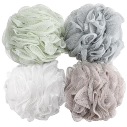 4-pack of pastel loofahs from Amazon