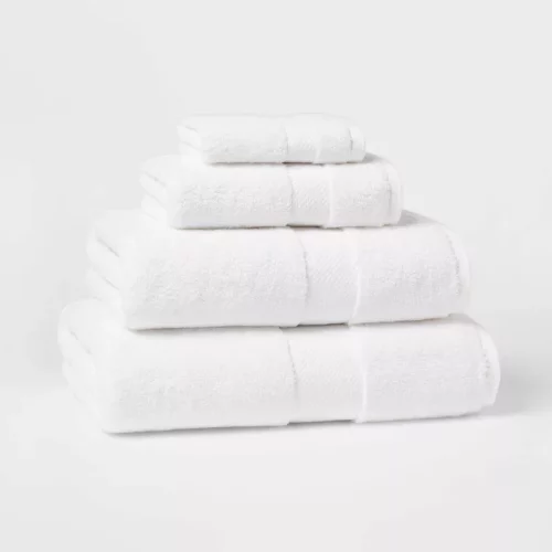 Target white bath towels