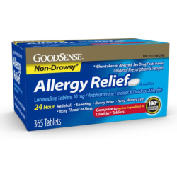 Generic Goodsense Allergy medicine from Amazon