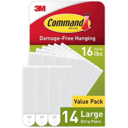 Command strips 14 large strips pack