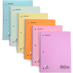 Mintra aesthetic pastel notebooks for college