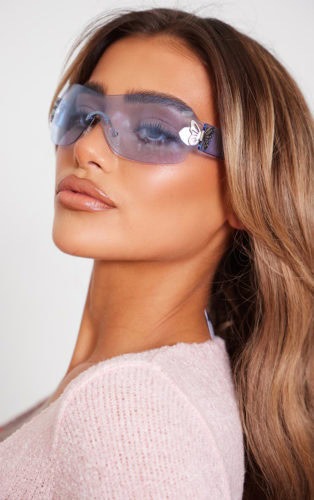 PLT Blue Butterfly Sunglasses