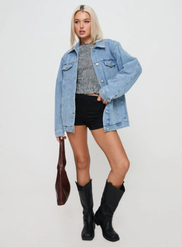 PP Oversized Denim Jacket