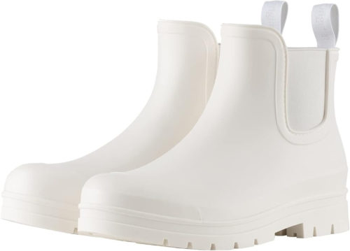 Short White Rain Boots Amazon