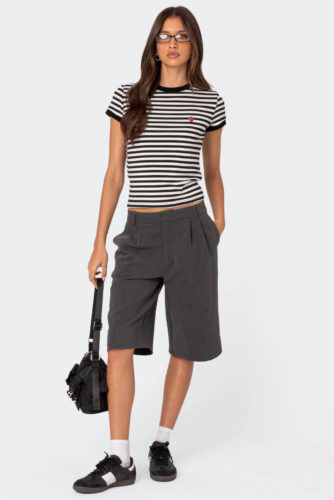 Edikted Bermuda Trouser Shorts