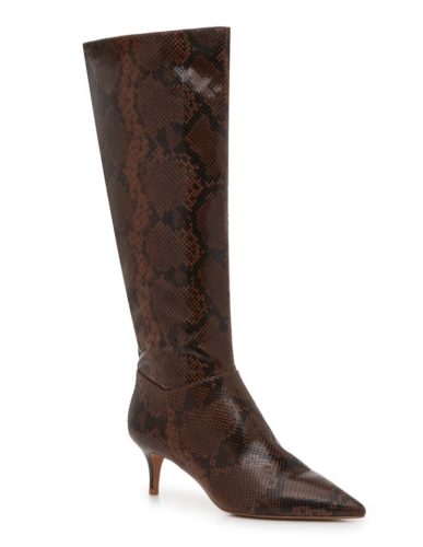 DSW Snake Print Knee High Boots