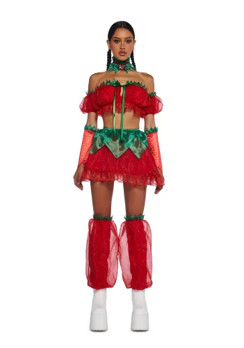 Strawberry costume from Dolls Kill