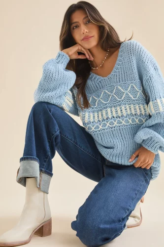 Oversized sweater from Altar'd State