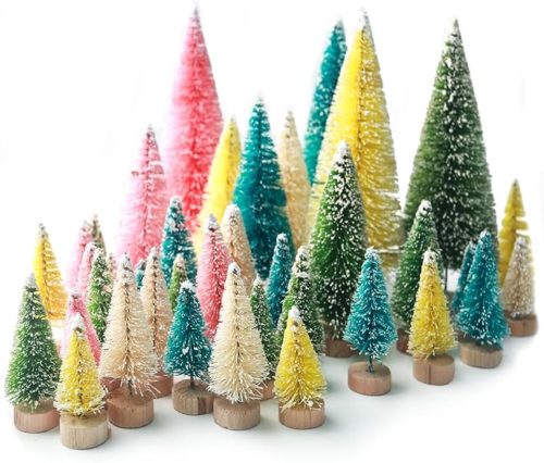 Mini tree decor from amazon