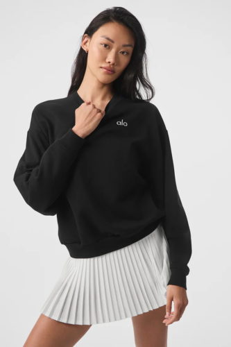 Alo yoga pullover black