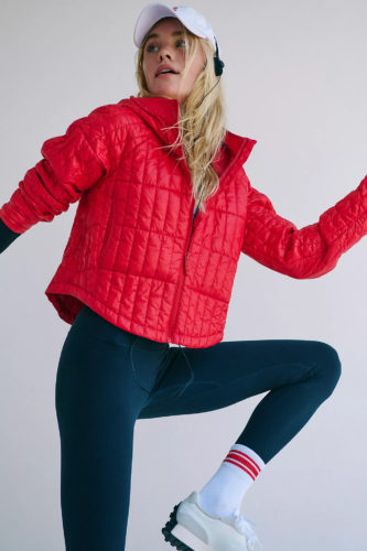 FP Movement packable puffer red