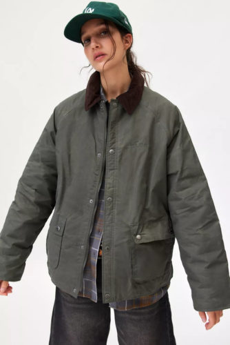 UO waxed barn jacket