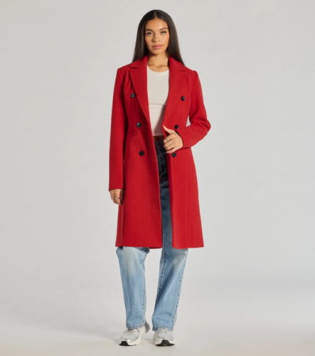 Windsor Long Red Coat