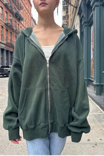 BM green oversized hoodie