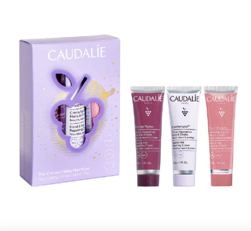 Caudalie hand cream trio