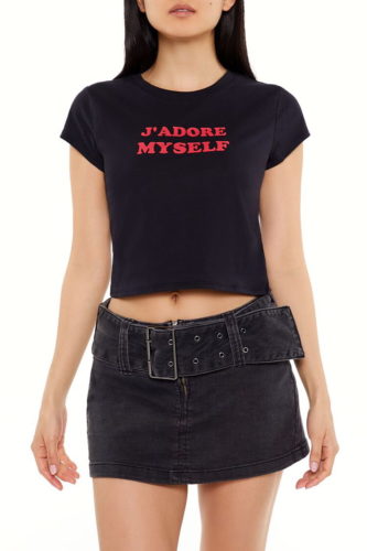 f21 jadore myself tee