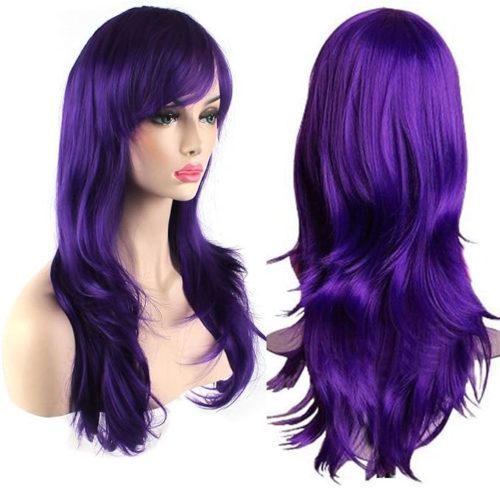 Purple wig from Amazon