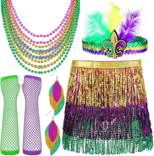 Mardi gras flapper costume from amazon