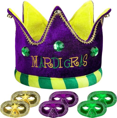 Mardi gras crown from Amazon