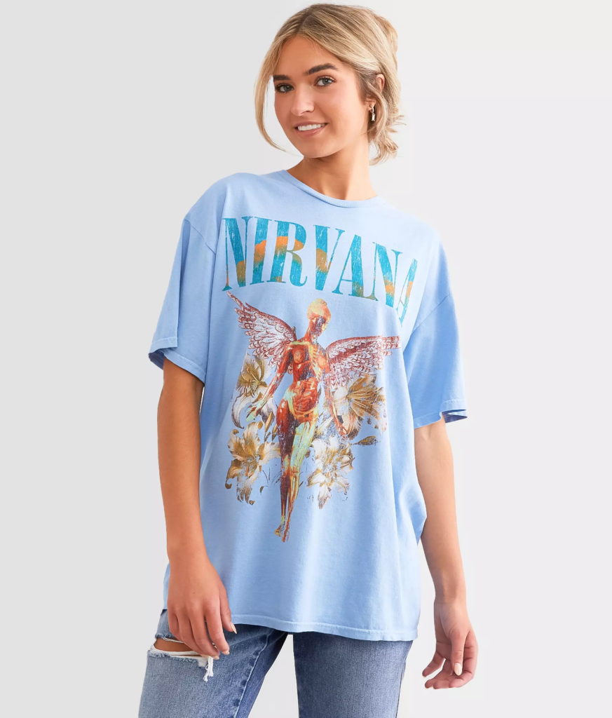 Nirvana buckle t -shirt