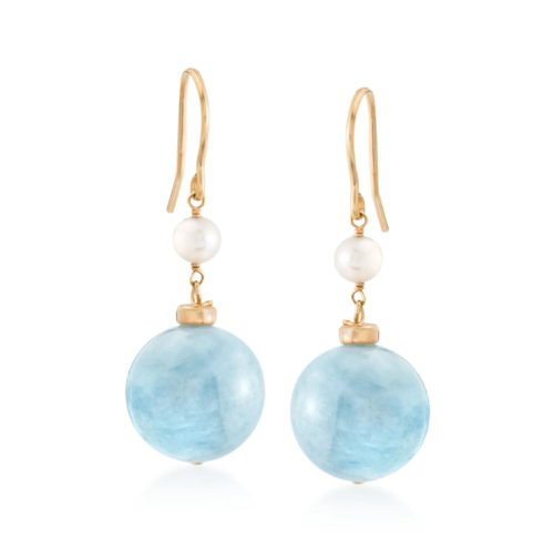 Aquamarine Ross Simons earrings